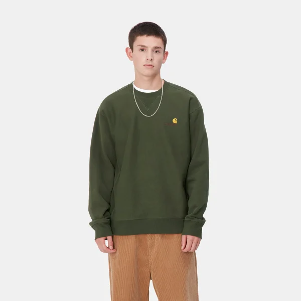 Carhartt WIP American Script Sweatshirt^Homme Sweats