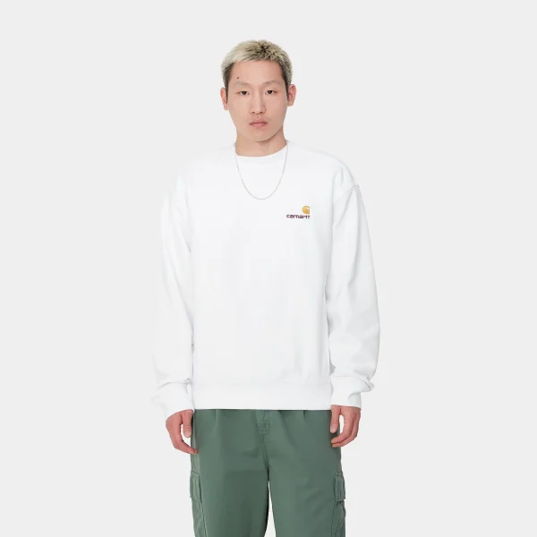 Carhartt WIP American Script Sweatshirt^Homme Sweats