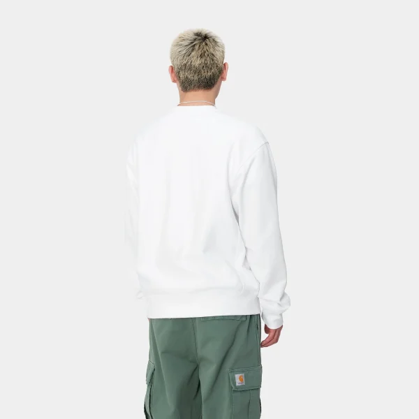 Carhartt WIP American Script Sweatshirt^Homme Sweats