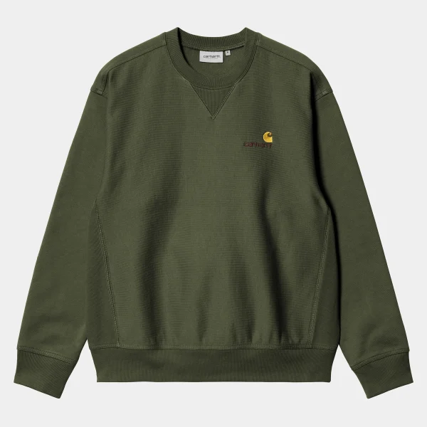 Carhartt WIP American Script Sweatshirt^Homme Sweats