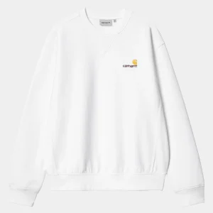 Carhartt WIP American Script Sweatshirt^Homme Sweats