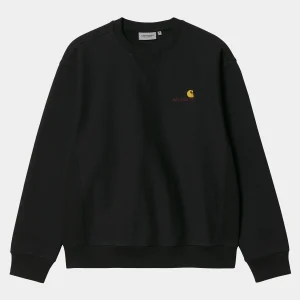 Carhartt WIP American Script Sweatshirt^Homme Sweats
