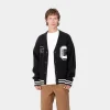 Carhartt WIP Brown Ducks Cardigan^Homme Mailles