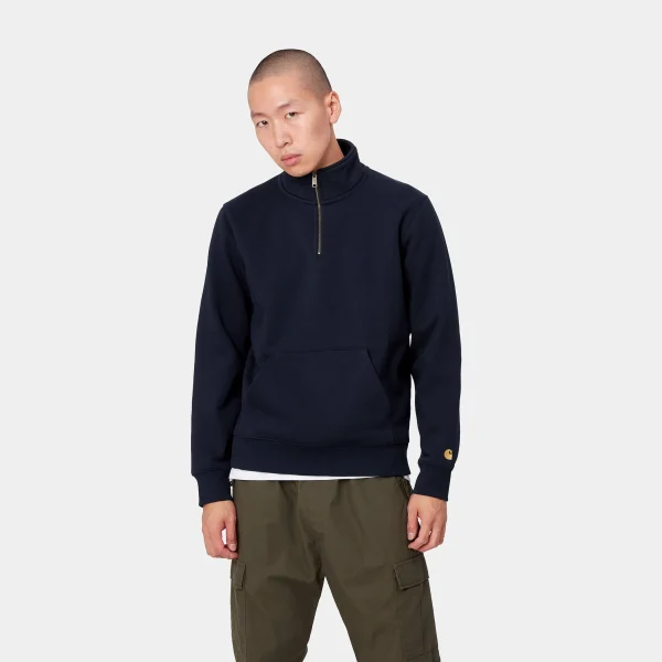 Carhartt WIP Chase Neck Zip Sweatshirt^Homme Sweats