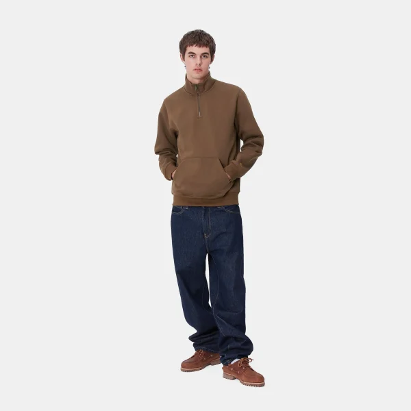 Carhartt WIP Chase Neck Zip Sweatshirt^Homme Sweats