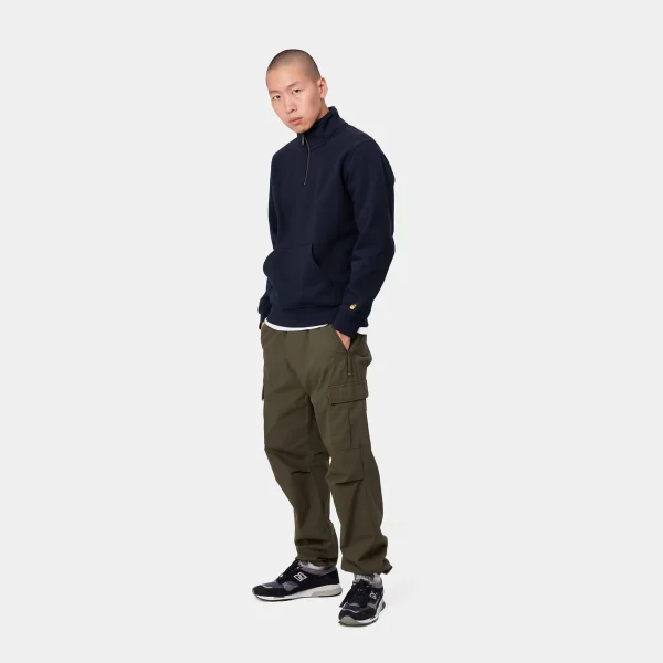 Carhartt WIP Chase Neck Zip Sweatshirt^Homme Sweats