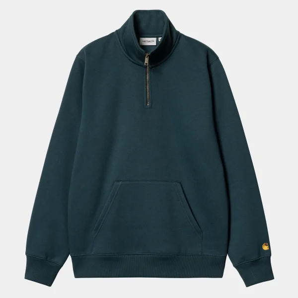 Carhartt WIP Chase Neck Zip Sweatshirt^Homme Sweats