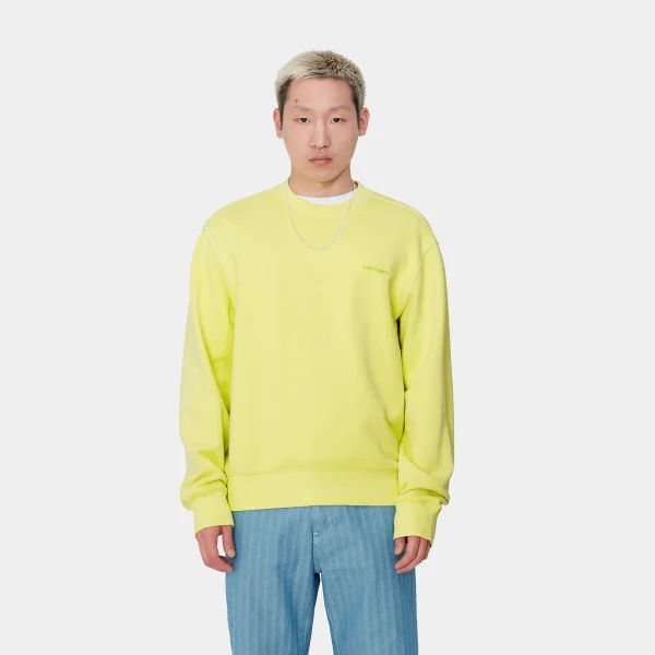 Carhartt WIP Duster Script Sweat^Homme Sweats