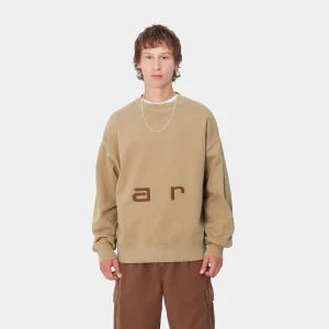 Carhartt WIP Felt Script Sweat^Homme Sweats