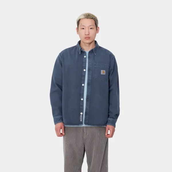 Carhartt WIP George Shirt Jac^Homme Vestes Et Manteaux | Chemises