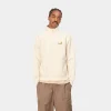 Carhartt WIP Half Zip American Script Sweatshirt^Homme Sweats
