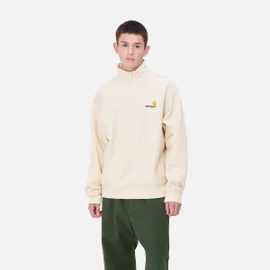 Carhartt WIP Half Zip American Script Sweatshirt^Homme Sweats