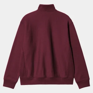 Carhartt WIP Half Zip American Script Sweatshirt^Homme Sweats