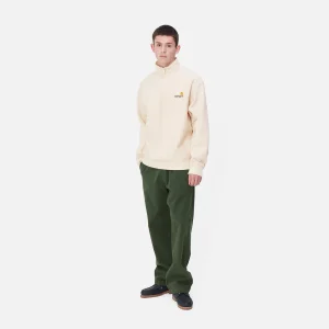 Carhartt WIP Half Zip American Script Sweatshirt^Homme Sweats
