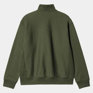 Carhartt WIP Half Zip American Script Sweatshirt^Homme Sweats