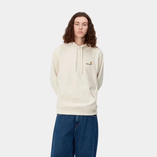 Carhartt WIP Hooded American Script Sweatshirt^Homme Sweats
