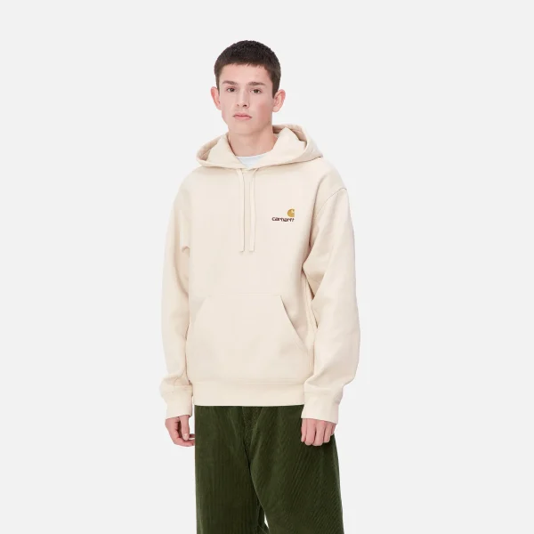 Carhartt WIP Hooded American Script Sweatshirt^Homme Sweats