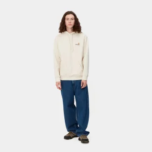 Carhartt WIP Hooded American Script Sweatshirt^Homme Sweats