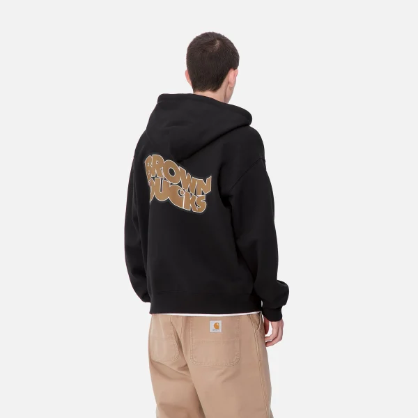 Carhartt WIP Hooded Brown Ducks Jacket^Homme Sweats