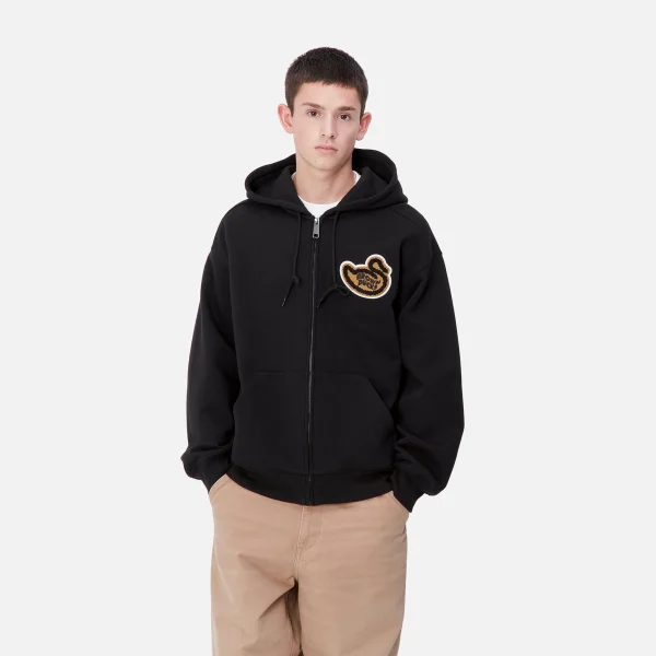 Carhartt WIP Hooded Brown Ducks Jacket^Homme Sweats