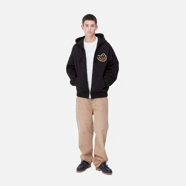 Carhartt WIP Hooded Brown Ducks Jacket^Homme Sweats