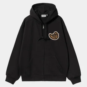 Carhartt WIP Hooded Brown Ducks Jacket^Homme Sweats