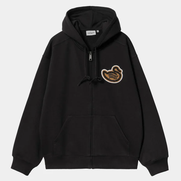 Carhartt WIP Hooded Brown Ducks Jacket^Homme Sweats