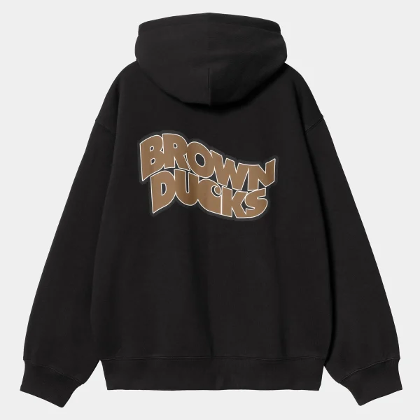 Carhartt WIP Hooded Brown Ducks Jacket^Homme Sweats