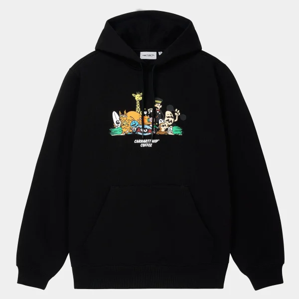 Carhartt WIP Hooded Coffee Sweatshirt FW24^Homme Sweats