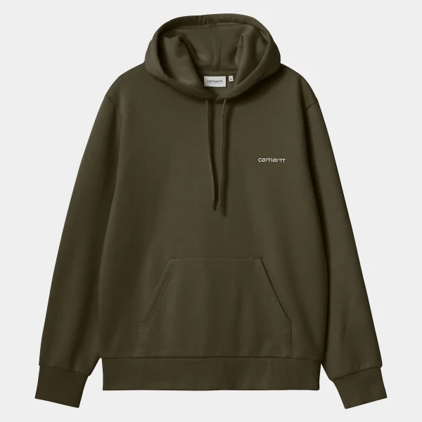 Carhartt WIP Hooded Script Embroidery Sweat^Homme Sweats