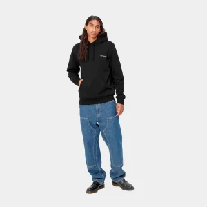 Carhartt WIP Hooded Script Embroidery Sweat^Homme Sweats