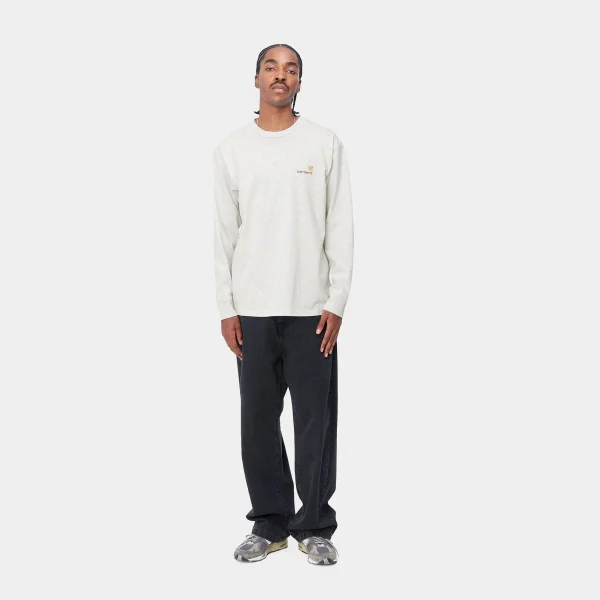Carhartt WIP L/S American Script T-Shirt^Homme T-Shirts & Polos