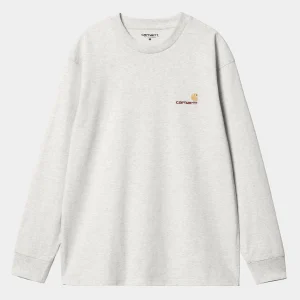 Carhartt WIP L/S American Script T-Shirt^Homme T-Shirts & Polos