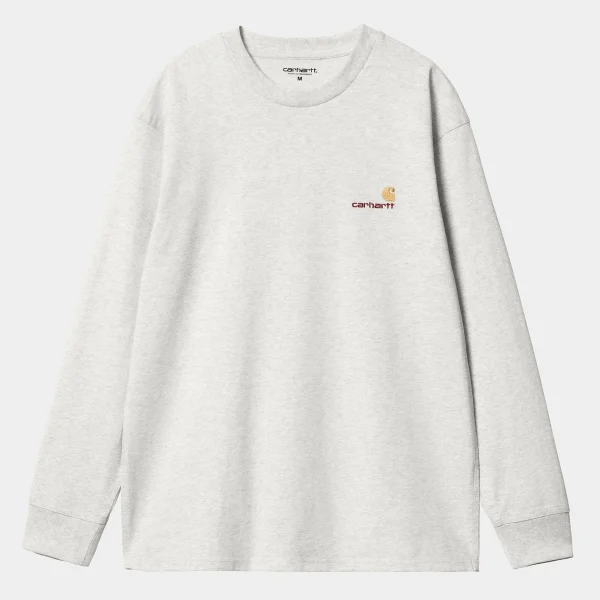 Carhartt WIP L/S American Script T-Shirt^Homme T-Shirts & Polos