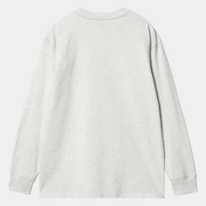Carhartt WIP L/S American Script T-Shirt^Homme T-Shirts & Polos