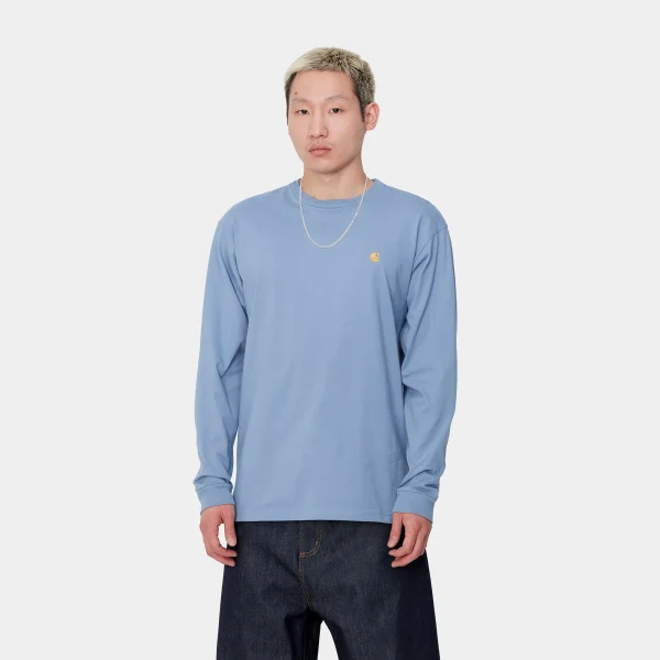 Carhartt WIP L/S Chase T-Shirt^Homme T-Shirts & Polos