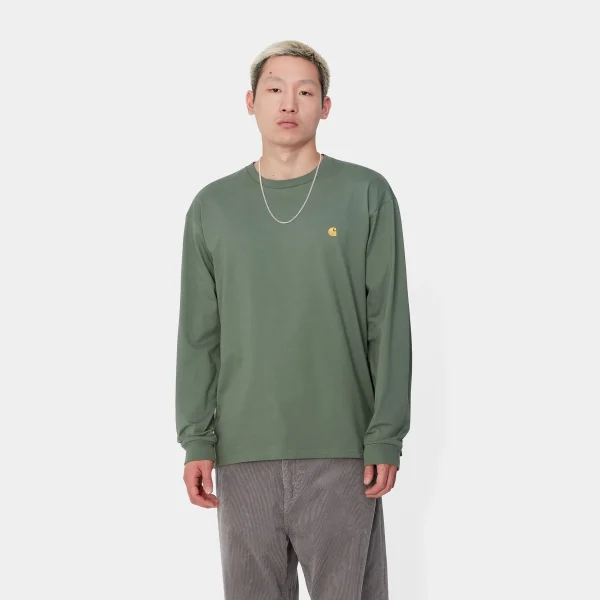 Carhartt WIP L/S Chase T-Shirt^Homme T-Shirts & Polos