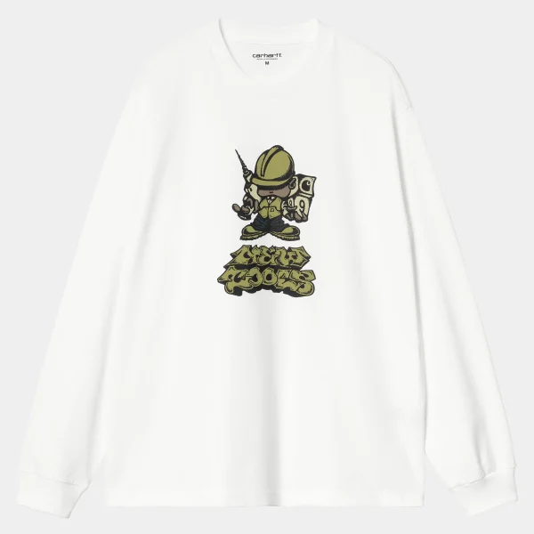 Carhartt WIP L/S Drill Boy T-Shirt^Homme T-Shirts & Polos