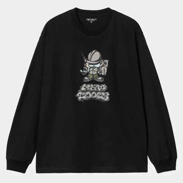Carhartt WIP L/S Drill Boy T-Shirt^Homme T-Shirts & Polos