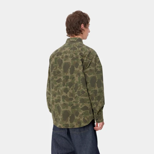 Carhartt WIP L/S Duck Shirt^Homme Chemises