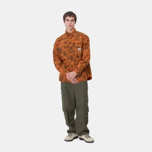 Carhartt WIP L/S Duck Shirt^Homme Chemises