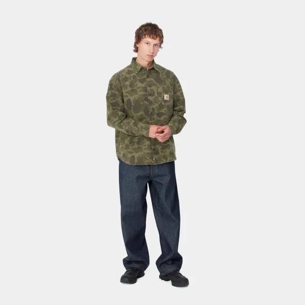 Carhartt WIP L/S Duck Shirt^Homme Chemises