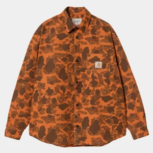 Carhartt WIP L/S Duck Shirt^Homme Chemises