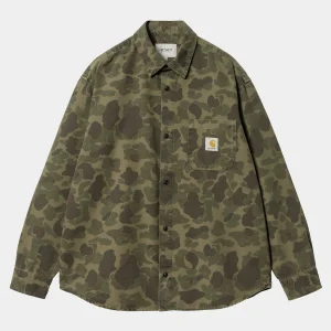 Carhartt WIP L/S Duck Shirt^Homme Chemises