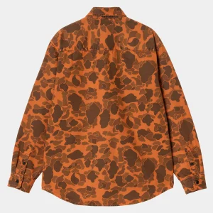 Carhartt WIP L/S Duck Shirt^Homme Chemises