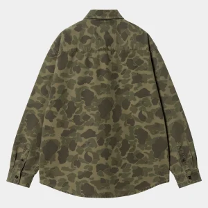 Carhartt WIP L/S Duck Shirt^Homme Chemises