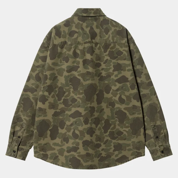 Carhartt WIP L/S Duck Shirt^Homme Chemises
