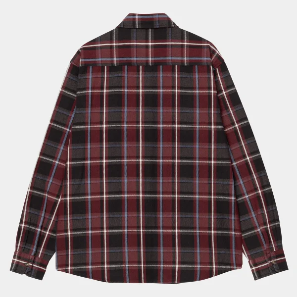 Carhartt WIP L/S Hobart Shirt^Homme Chemises