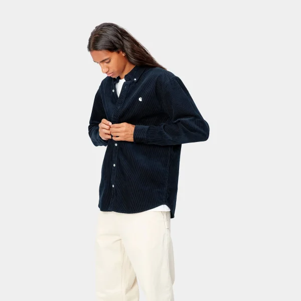 Carhartt WIP L/S Madison Cord Shirt^Homme Chemises
