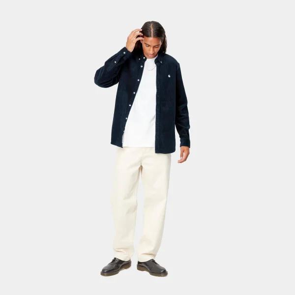 Carhartt WIP L/S Madison Cord Shirt^Homme Chemises